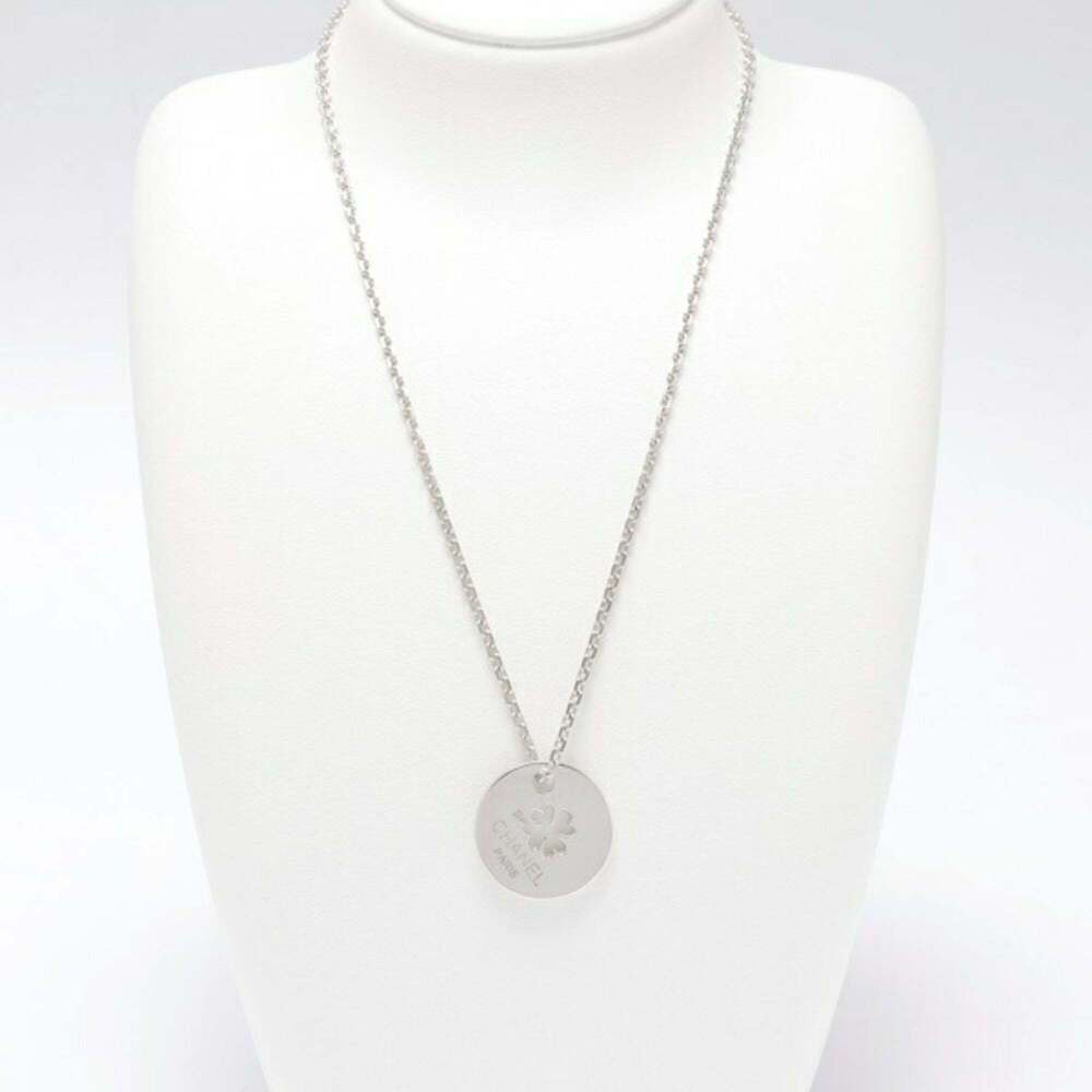 CHANEL Silver Love Necklace - Picture 2 of 6